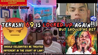 69 is back in jail but should he be newspodcast hiphopnews tekashi69 [upl. by Norrej]