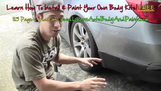 How To Install Your Duraflex Body Kit  Body Kit Installation Steps  Install Body Kit From Home [upl. by Boak]