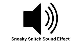 Sneaky Snitch Sound Effect HD [upl. by Joelie970]