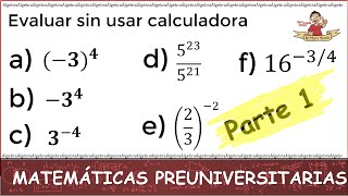 1 ESTO ES LO QUE DEBES SABER DE MATEMÁTICAS ANTES DE ENTRAR A LA UNIVERSIDAD Parte 1 [upl. by Uohk307]