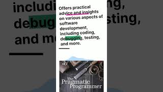 quotThe Pragmatic Programmer Your Journey to Masteryquot by Andrew Hunt and David Thomas  Recommended [upl. by Annabelle]