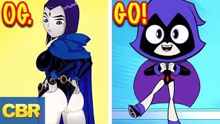 Differences Between OG Teen Titans And Teen Titans Go [upl. by Soilissav]