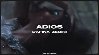 DAFINA ZEQIRI  ADIOS Lyrics [upl. by Maison]