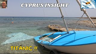 Some More Sailing Adventures Cyprus  Renaming the boat TITANIC [upl. by Nyrad832]