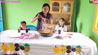 😃😋👉Preparo pollo entomatado con verduras frescas del campo del huerto a mi mesa🍅 😋 [upl. by Ulu]