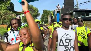 Antigua and Barbuda Carnival  Tshirt Mas  On Road July 28 2024 [upl. by Melmon]