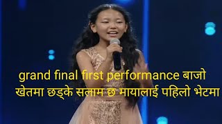 The Voice Kids  Episode 19 Grand Final  Season 3 2024 Lakpa Dolma sherpa Team Pramod  बाजो खेतमा [upl. by Jeanna]