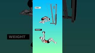 Abs variations with Cable Vs Weights GymFit177 [upl. by Darn]