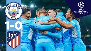 HIGHLIGHTS  Man City 10 Atletico Madrid  KDB Goal amp Amazing Foden Assist  UEFA Champions League [upl. by Shari]