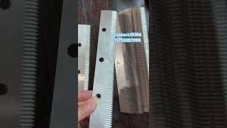 Perforating blade used for film cuttingSerrated knivesZigzag cutter [upl. by Misa]