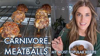 Bacon Cheeseburger Meatballs Carnivore Keto Low Carb [upl. by Atin47]