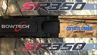 Bowtech SR350 at Coyote Creek Archery [upl. by Nelrsa699]