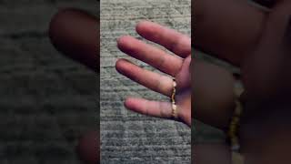 Gold plated double finger ring [upl. by Aynuat]