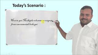 How to get multiple output using unconnected lookup in informatica [upl. by Imhskal]