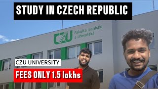 Czech University of Life Science  Study in Czech Republic  University Tour  Malayalam Vlog [upl. by Ahsitram]