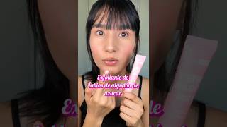 Exfoliante de labios de algodón de azucarillo 🍭 labios lipcombo makeuptutorial skincare [upl. by Enwahs]