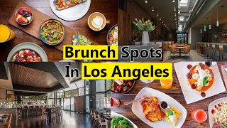 Top 10 Brunch Spots of the Year in Los Angeles  Exclusive Top 10  brunchgoals angeles [upl. by Neve]