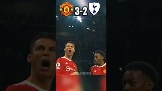 Manchester United 🏴󠁧󠁢󠁥󠁮󠁧󠁿 VS Tottenham Ronaldo Hatrick Aura 2022 Premier League [upl. by Natiha]