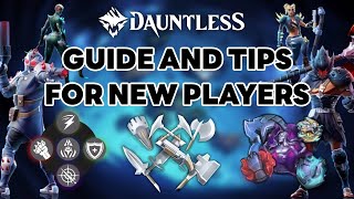 DAUNTLESS GUIDE AND TIPS FOR BEGINNERS 2024  QUICK AND SIMPLE GUIDE [upl. by Gierk708]