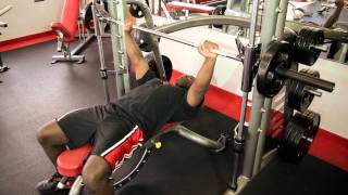 Smith Machine Regular Bench Press [upl. by Mort]