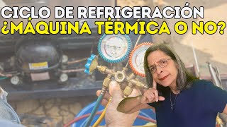 ¿Es un ciclo de refrigeración una máquina térmica Descubre la respuesta [upl. by Four]