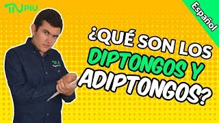 ¿Qué son los diptongos y adiptongos  PIU MX PrepaPIU [upl. by Ilan765]