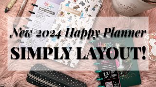 I FOUND 2024 HAPPY PLANNER SIMPLY LAYOUT PLANNERS AT WALMART [upl. by Ettenrahc26]