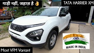 INDIAN RANGE ROVER 👌  TATA HARRIER XM 2021  full details [upl. by Lladnek]