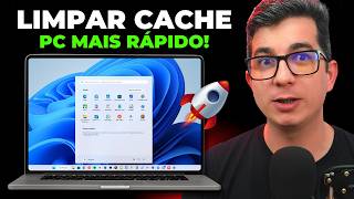 Como limpar TODO o CACHE e LIXO do Windows 11 e Windows 10 maneira fácil [upl. by Sontich]