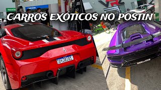 CARROS EXÓTICOS NO POSTINHO DE SÃO PAULO [upl. by Eiramasil937]