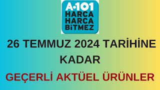 A101 20 TEMMUZ 2024  A101 İNDİRİM KATALOĞU  A101 HAFTANIN YILDIZLARI  A101 KAMPANYA amp İNDİRİMLERİ [upl. by Pokorny]