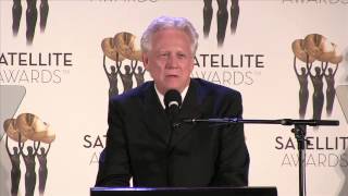 Bruce Davison accepts an Honorary Satellite Award at 2012 Satellite Awards™ [upl. by Zoes]