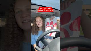 Vegetarian Eats at ChickFilA for the first time… [upl. by Sacttler]