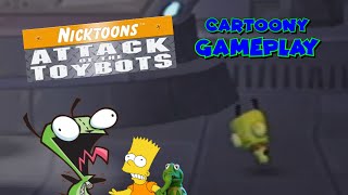 Cartoony Gameplay Nicktoons Attack of the Toybots PART 3 [upl. by Fadas]