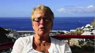 LillePuerto Rico på Gran Canaria Else Marie Wagner fra Norge fortelle om eiendomskjøp [upl. by Aettam386]