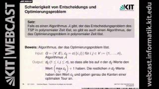 10 Sprachen Probleme und Zeitkomplexität Kodierungsschema Entscheidungsprobleme [upl. by Eekorehc]