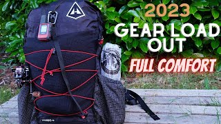 2023 Backpacking  Camping Gear Load Out  Under 13 Lbs Lightweight Gear List For Spring amp Summer [upl. by Aihselat482]