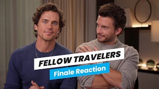 Fellow Travelers Episode 8  Matt Bomer and Jonathan Bailey React to Finale [upl. by Ekud]