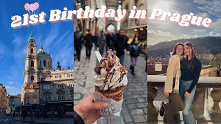 Fairytale 21st in Prague  European City Break Vlog [upl. by Ylas]