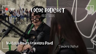 Laura Francisca Pavel in da Club Logos  podcast la FILIT 2024 [upl. by Htrow]