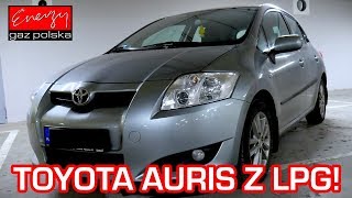 Montaż LPG Toyota Auris 16 124KM 2008r w Energy Gaz na auto gaz BRC SQ 32 OBD [upl. by Dine]