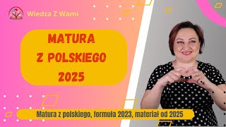 Matura z polskiego 2025 Witamy maturzystów 2025 [upl. by Ydnarb]