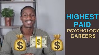 TOP 10 Highest Paid Psychology Careers [upl. by Nrubyar]