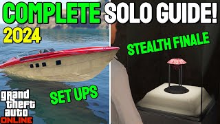 GTA Online Solo Cayo Perico Heist Guide 2024 Set Ups  Stealth Elite Finale [upl. by Cornela]