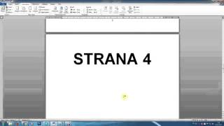 Word  Kako numerisati od bilo koje strane  Numeracija strana u wordu  TV Rovac [upl. by Mair]