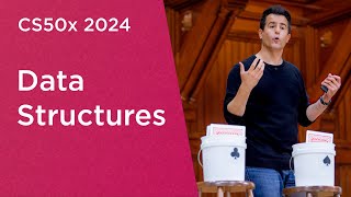 CS50x 2024  Lecture 5  Data Structures [upl. by Lavro44]