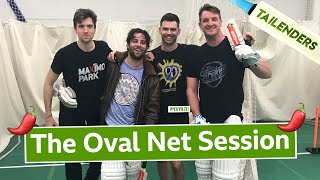 Tailenders Greg James James Anderson Felix White and Mattchin Tendulkar The Oval Net Session [upl. by Auhs]