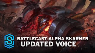 Battlecast Skarner Voice Update  English Full amp Subtitled [upl. by Uis]