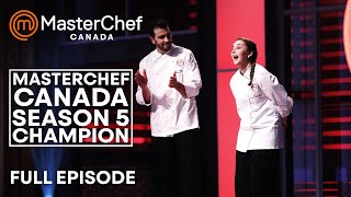 Three Courses One Crown in MasterChef Canada  S05 E12  Full Episode  MasterChef World [upl. by Laeynad]