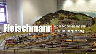 Fleischmann Super Anlage DB Museum Nurnberg [upl. by Yumuk873]